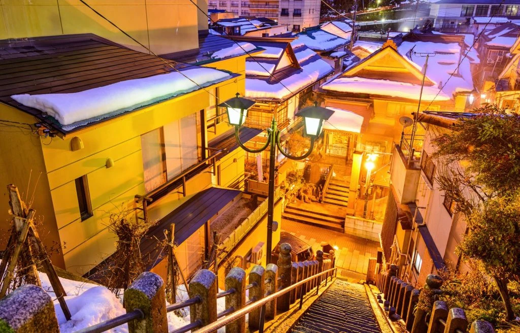 Accommodation near the Japan Snow Monkey Park, Shibu Onsen